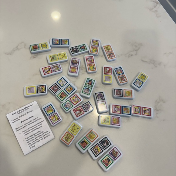 LDS Book of Mormon dominoes - Picture 1 of 5
